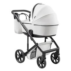 Коляска Adamex 2 в 1 Dolce Eco SA-1 білий Фото 4