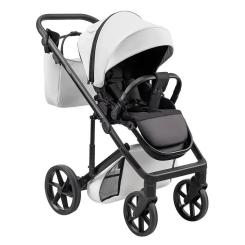 Коляска Adamex 2 в 1 Dolce Eco SA-1 білий Фото 7