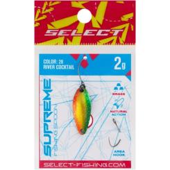 Блесна Select Supreme 2.0g 27mm 28 River Cocktail Фото 1