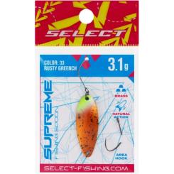 Блесна Select Supreme 3.1g 34mm 33 Rusty Greench Фото 1