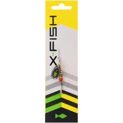 Блесна X-Fish Dark Side 2.5g 1 Nikel black lime Фото 1