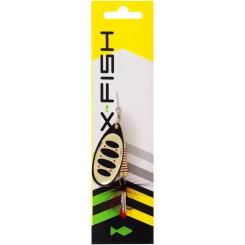 Блесна X-Fish Termite 13g 5 Nikel gold Фото 1