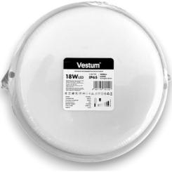Светильник Vestum LED S 18W круг 6500K 220V Фото
