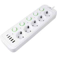 Сетевой фильтр питания XoKo XK-SP-5-2-1-WH Фото 3