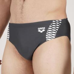 Плавки Arena Openings Swim Briefs 008065-501 сірий, білий 85 Фото 4