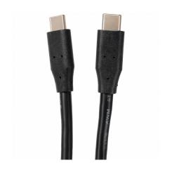 Дата кабель Kingda USB-C to USB-C 1.0m 60W black Фото