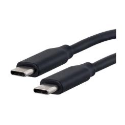 Дата кабель Kingda USB-C to USB-C 1.0m 60W black Фото 1