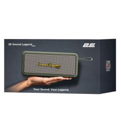 Акустическая система 2E SoundLegend Mini PowerBank IPX6 Green Фото 10