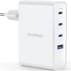 Зарядное устройство Choetech 3xUSB-C + 1xUSB PD100W GaN Фото