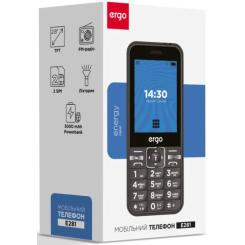 Мобильный телефон Ergo E281 Blue Фото 6