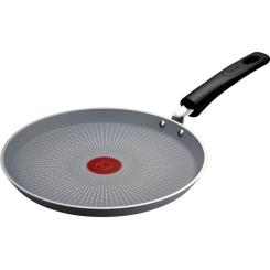 Сковорода Tefal Halo EUCALYPTUS, 25см, алюміній, бакеліт, сірий Фото