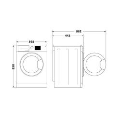 Стиральная машина Indesit OMTWSA51052W Фото 11