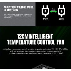 Блок питания Gamemax 550W Фото 16