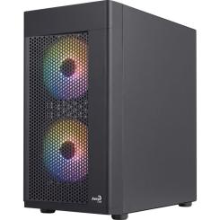 Корпус для ПК AeroCool Hexform-G-BK-v2 Black 600W Фото 1
