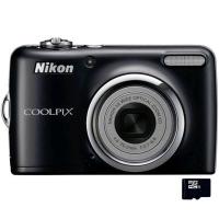 Цифровой фотоаппарат Nikon Coolpix L23 black Фото