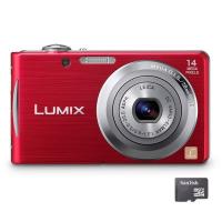 Цифровой фотоаппарат Panasonic Lumix DMC-FS16 red Фото