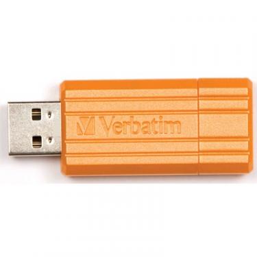 USB флеш накопитель Verbatim 8Gb Store'n'Go PinStripe orange Фото