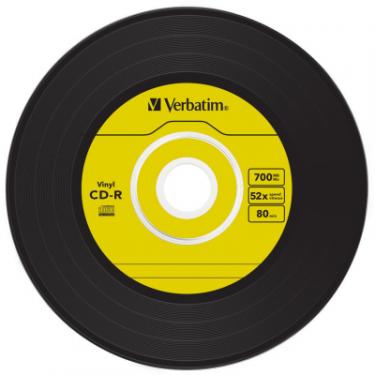 Диск CD Verbatim CD-R 700Mb 52x Slim case Vinyl AZO Фото 2