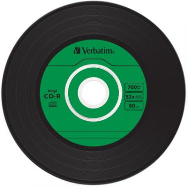 Диск CD Verbatim CD-R 700Mb 52x Slim case Vinyl AZO Фото 5