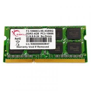 Модуль памяти для ноутбука G.Skill SoDIMM DDR3 4GB (2x2GB)1333 MHz Фото