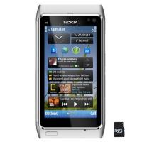 Мобильный телефон Nokia N8-00 Silver White Фото
