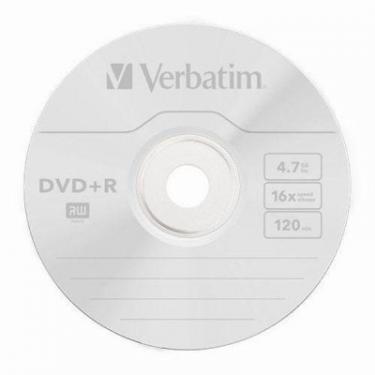 Диск DVD Verbatim 4.7Gb 16x 1шт \без бокса Фото
