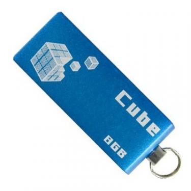 USB флеш накопитель Goodram 8Gb Cube blue Фото