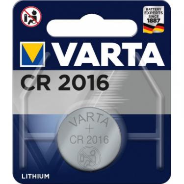 Батарейка Varta CR2016 Lithium * 1 Фото
