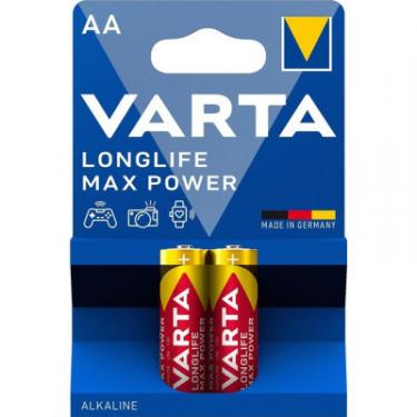 Батарейка Varta AA Longlife Max Power лужна * 2 Фото