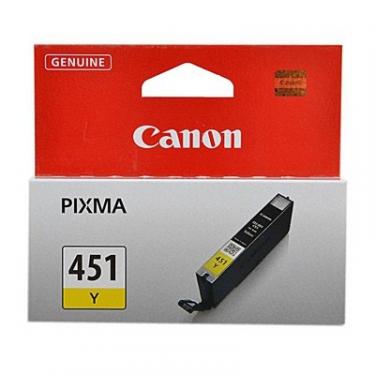 Картридж Canon CLI-451 Yellow PIXMA MG5440/ MG6340 Фото
