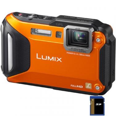 Цифровой фотоаппарат Panasonic Lumix DMC-FT5 orange Фото