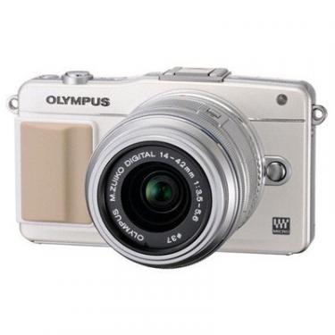 Цифровой фотоаппарат Olympus PEN E-PM2 14-42 mm kit Flash Air white/silver Фото