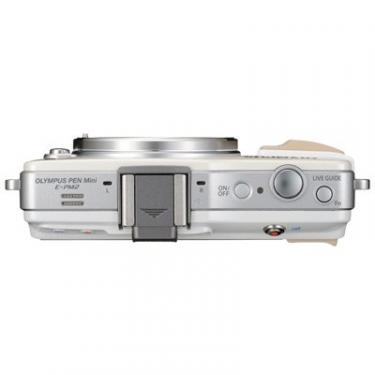 Цифровой фотоаппарат Olympus PEN E-PM2 14-42 mm kit Flash Air white/silver Фото 2