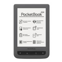 Электронная книга Pocketbook Basiс Touch 624, серый Фото