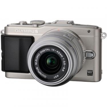 Цифровой фотоаппарат Olympus E-PL5 14-42 mm Flash Air silver/silver Фото