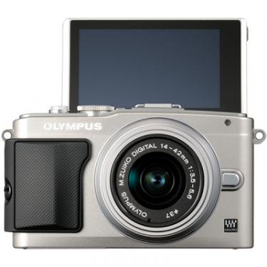 Цифровой фотоаппарат Olympus E-PL5 14-42 mm Flash Air silver/silver Фото 1