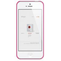 Чехол для мобильного телефона Elago для iPhone 5 /Outfit Aluminum/Hot Pink Фото