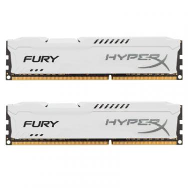Модуль памяти для компьютера Kingston Fury (ex.HyperX) DDR3 16Gb (2x8GB) 1600 MHz HyperX Fury White Фото