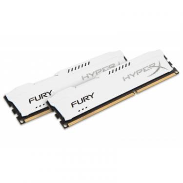 Модуль памяти для компьютера Kingston Fury (ex.HyperX) DDR3 16Gb (2x8GB) 1600 MHz HyperX Fury White Фото 1