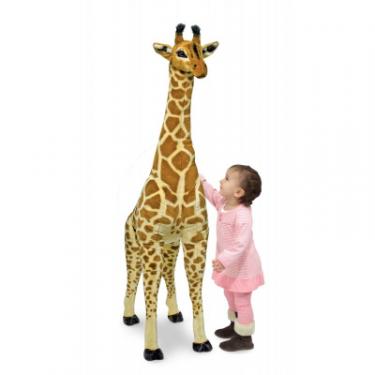 Мягкая игрушка Melissa&Doug Огромный плюшевый жираф, 1,40 м Фото 2