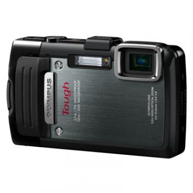 Цифровой фотоаппарат Olympus TG-835 Black (Waterproof - 10m; GPS) Фото
