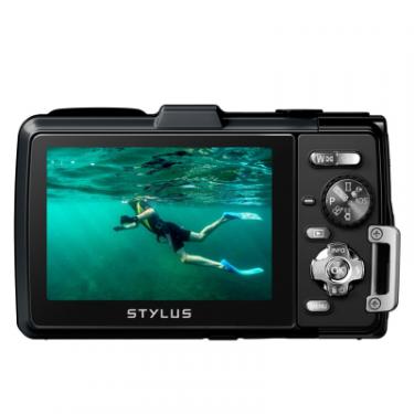 Цифровой фотоаппарат Olympus TG-835 Black (Waterproof - 10m; GPS) Фото 3