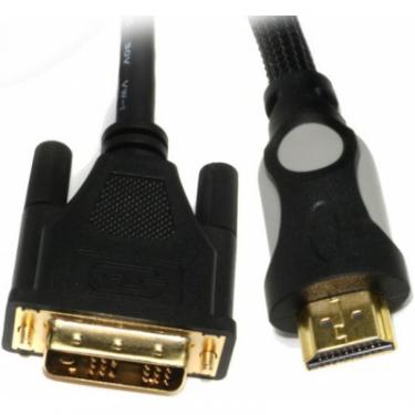 Кабель мультимедийный Viewcon HDMI to DVI 24+1pin M, 3.0m Фото
