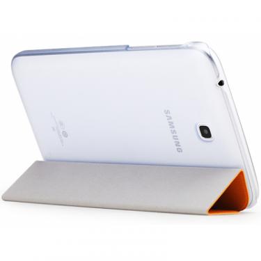 Чехол для планшета Rock Samsung Galaxy Tab3 7" new elegant series orange Фото 4