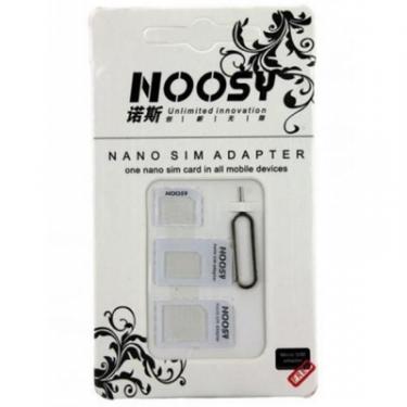 Адаптер для SIM-карт Noosy Adapter Nano SIM for all size Фото