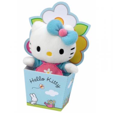 Мягкая игрушка Hello Kitty в цветочном горшке Фото 1