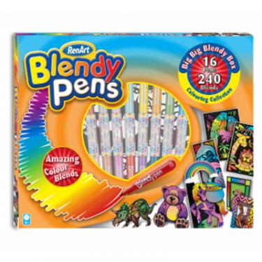 Набор для творчества Renart Blendy pens Bigbox: 16 фломастеров, творческая кол Фото