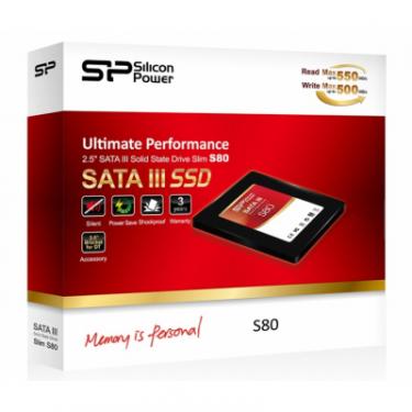 Накопитель SSD Silicon Power 2.5" 120GB Фото 2