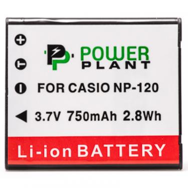 Аккумулятор к фото/видео PowerPlant Casio NP-120 Фото