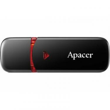 USB флеш накопитель Apacer 32GB AH333 black USB 2.0 Фото